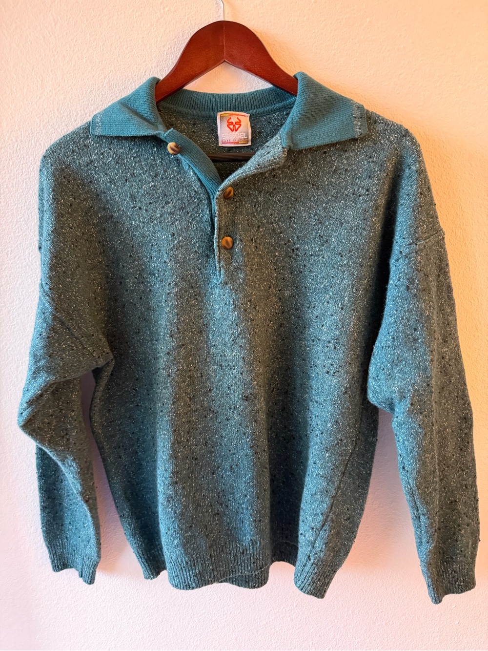 Vintage Stefanel Made in Italy Collared Knit Sweater